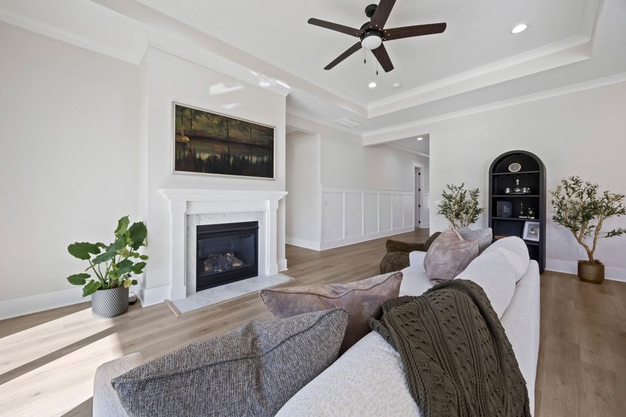 Furnished interior view inside a new home in , Hardeeville (Image 7).