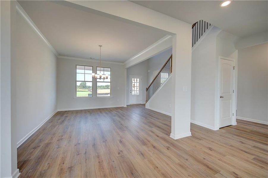 Spacious, unfurnished interior of a new home in Brighton, Locust Grove (Image 19). Spacious, unfurnished interior of a new home in Brighton, Locust Grove (Image 19).
