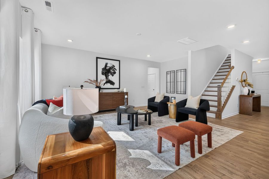 Furnished interior view inside a new home in Heritage Hall, Statesville (Image 9).