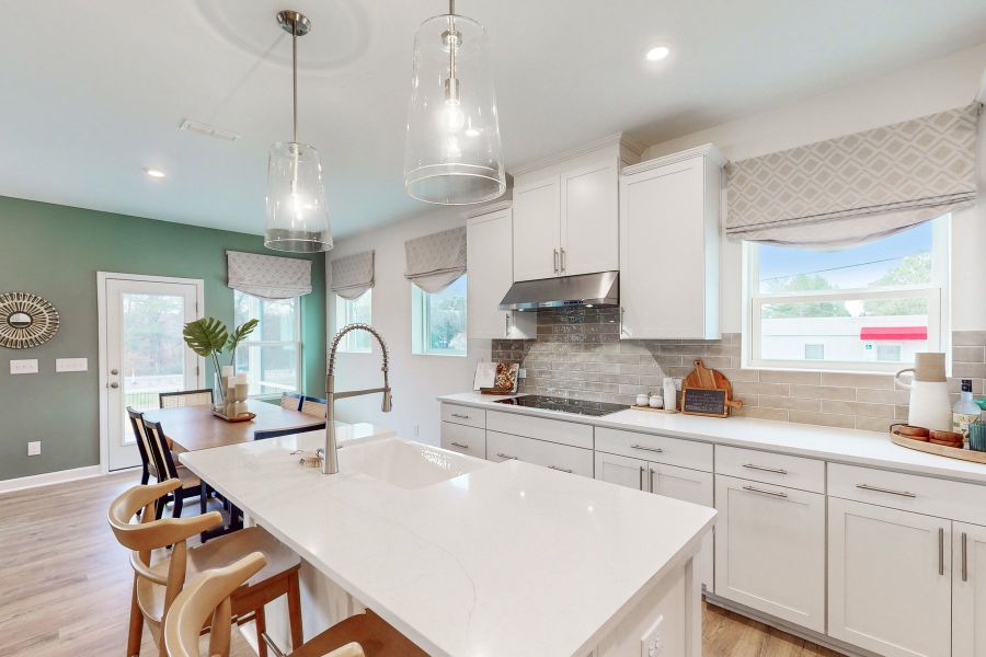 Furnished interior view inside a new home in Watkins Grove, Raleigh (Image 8).