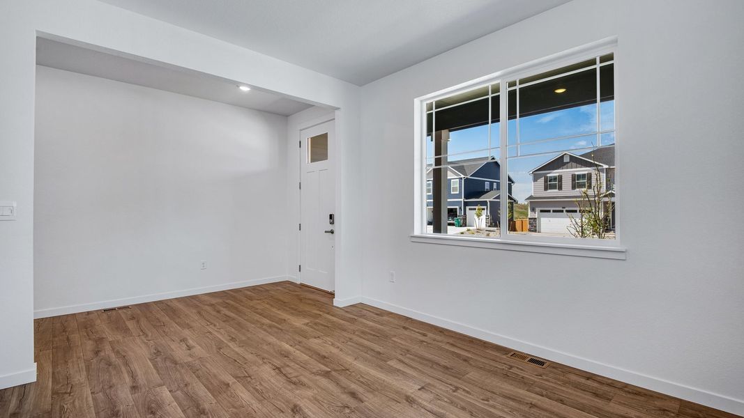 Spacious, unfurnished interior of a new home in Trails at Crowfoot, Parker (Image 20).