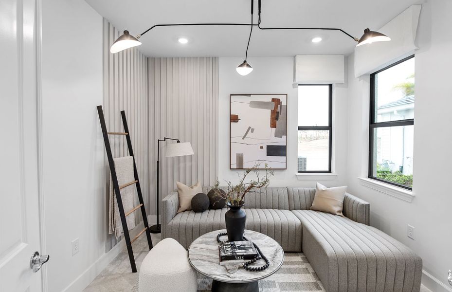 Den, perfect for a home office or hobby room