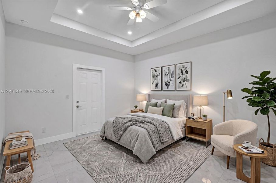 Furnished interior view inside a new home in , Punta Gorda (Image 8).