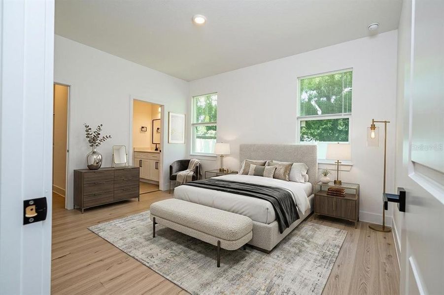Furnished interior view inside a new home in , Orlando (Image 25). Furnished interior view inside a new home in , Orlando (Image 25).