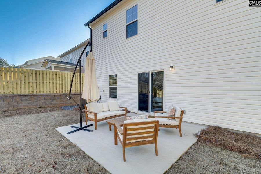 Exterior details and patio area of a home in Raglins Creek, Lugoff (Image 2). Exterior details and patio area of a home in Raglins Creek, Lugoff (Image 2).