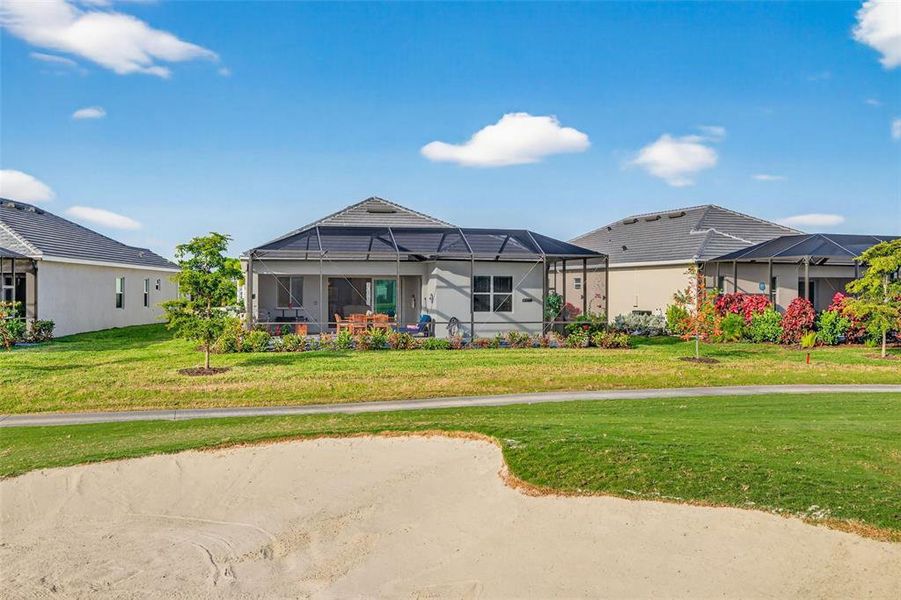 Front exterior of a new home in , Venice, FL, highlighting curb appeal (Image 23).