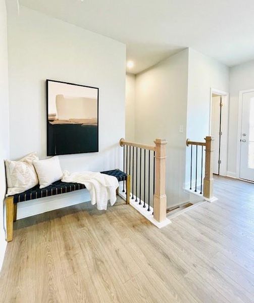 Furnished interior view inside a new home in Towne Village at Suwanee Dam, Sugar Hill (Image 21).