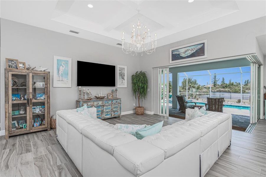 Furnished interior view inside a new home in , Port Charlotte (Image 33).