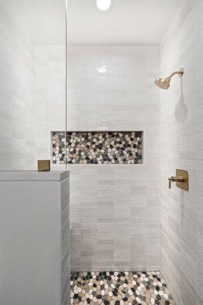 Close-up of interior finishes inside a home in , Dallas (Image 20).