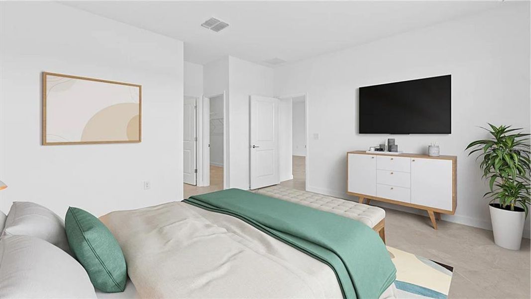 Furnished interior view inside a new home in Rye Ranch, Parrish (Image 15).