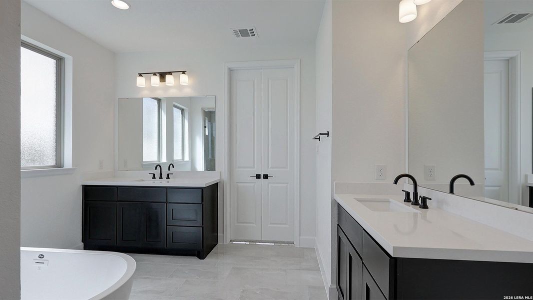 Furnished interior view inside a new home in The Ranches at Creekside, Boerne (Image 13).