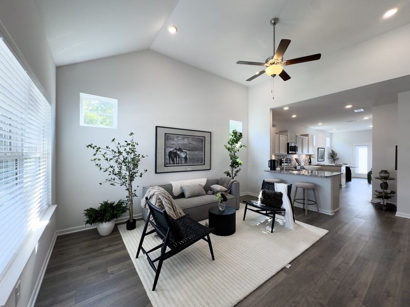 Furnished interior view inside a new home in Park Place, Shelbyville (Image 4).