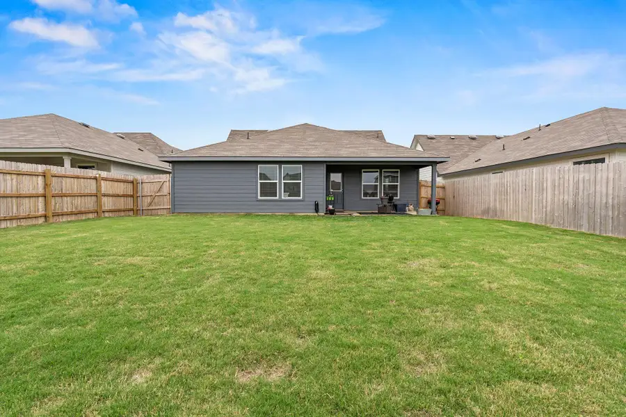 Exterior details and patio area of a home in Cornerstone, Rockdale (Image 3).