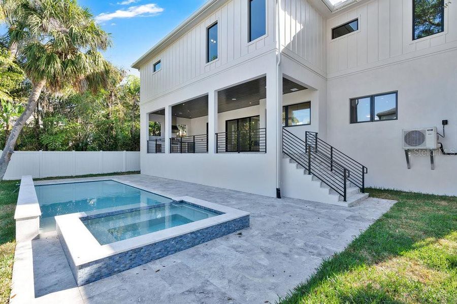 Exterior details and patio area of a home in , Tampa (Image 36). Exterior details and patio area of a home in , Tampa (Image 36).