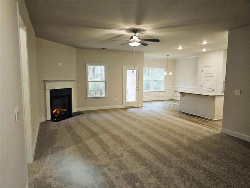 Spacious, unfurnished interior of a new home in Scarlett Place, Bowdon (Image 8).