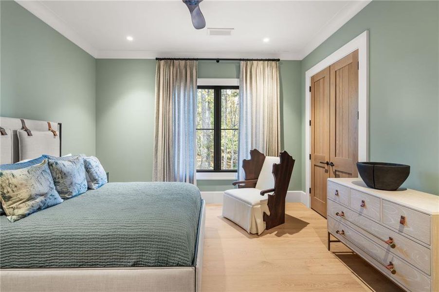 Furnished interior view inside a new home in , Flowery Branch (Image 44).