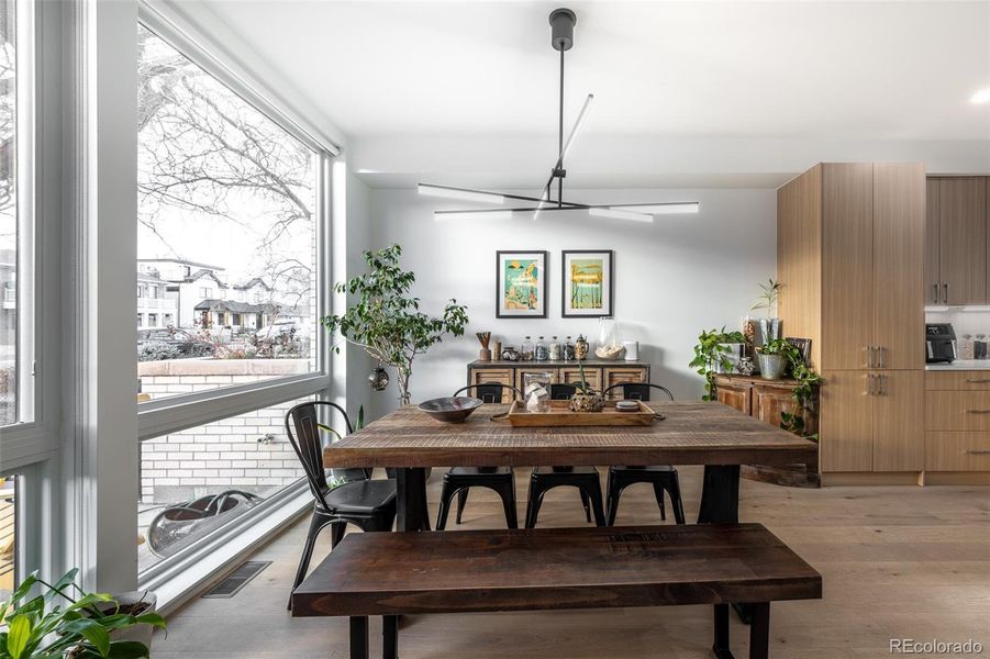 Tons of natural light Tons of natural light