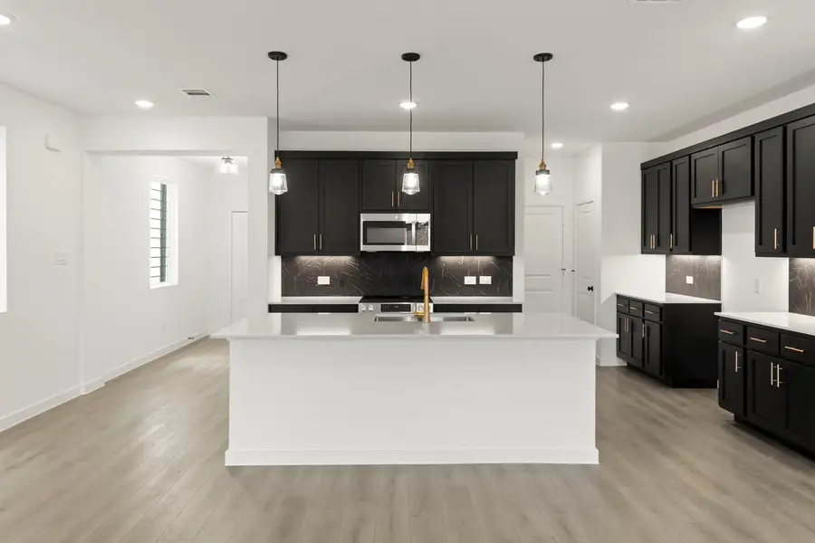 Kitchen Representative Photo featuring the Noir Collection Kitchen Representative Photo featuring the Noir Collection
