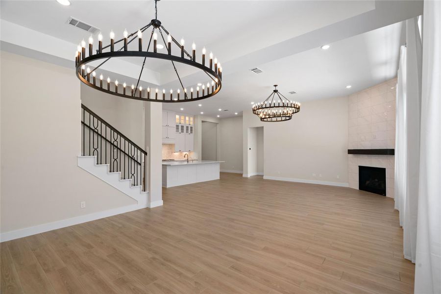 Spacious, unfurnished interior of a new home in Woodson’s Reserve, Spring (Image 32).