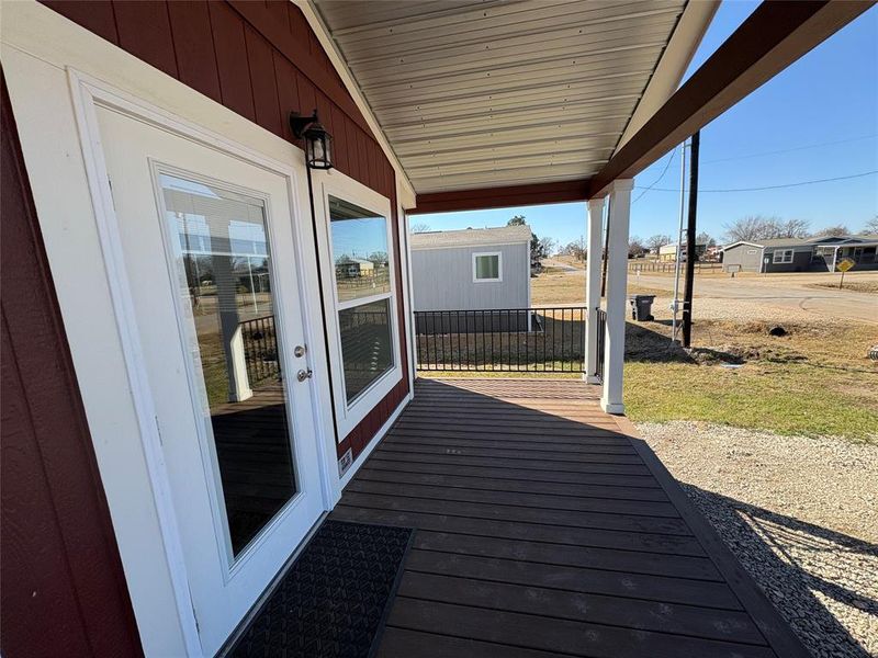 Exterior details and patio area of a home in , Quitman (Image 20).