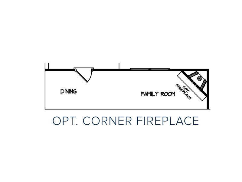 2D floor plan layout for the The Preston by My Home Communities in Legends at Old Monroe, Monroe, GA (Image 5).