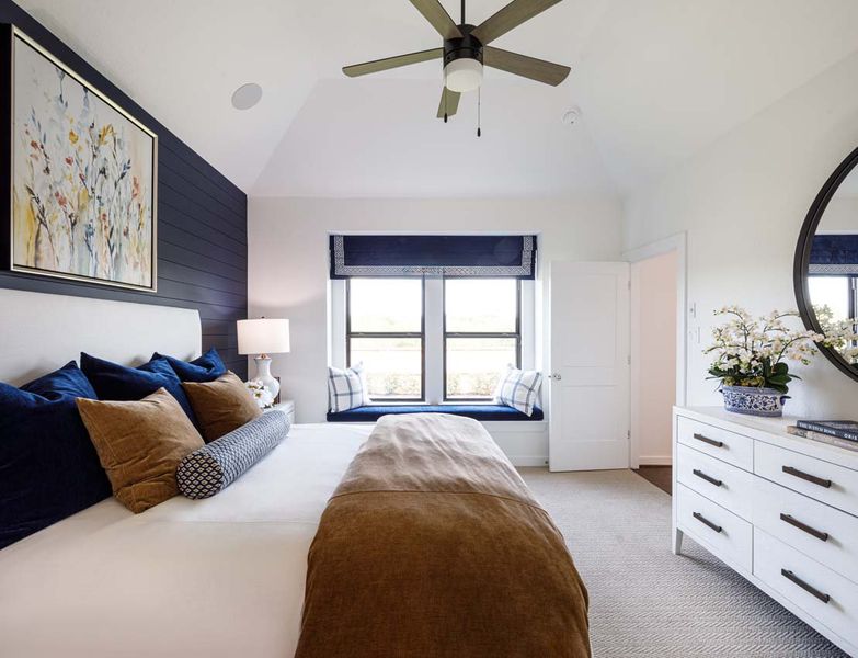 Representative Primary Bedroom - some options shown Representative Primary Bedroom - some options shown
