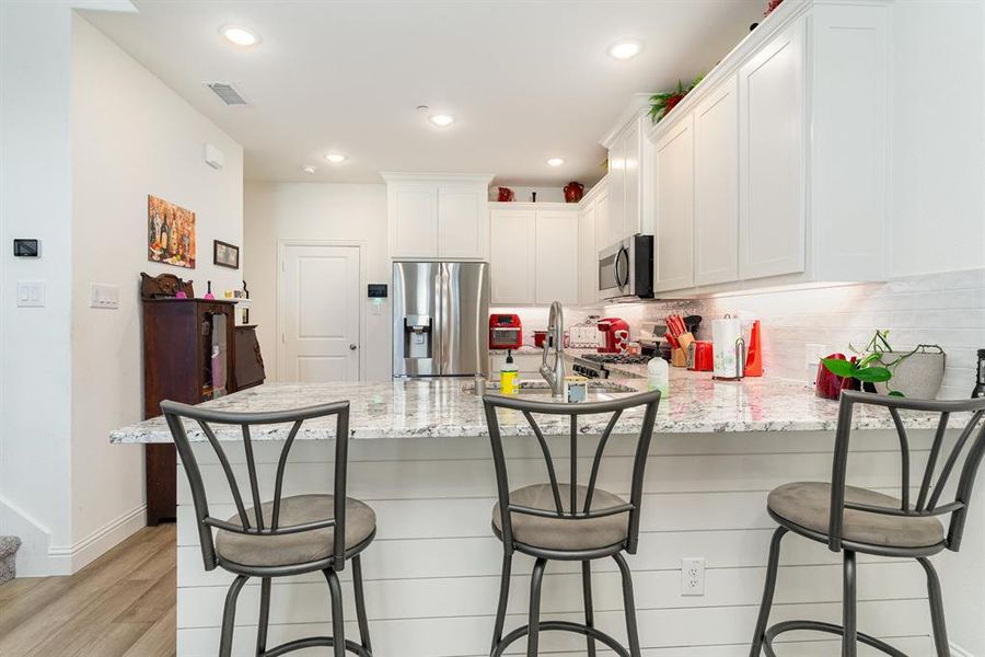 Furnished interior view inside a new home in , Garland (Image 8).