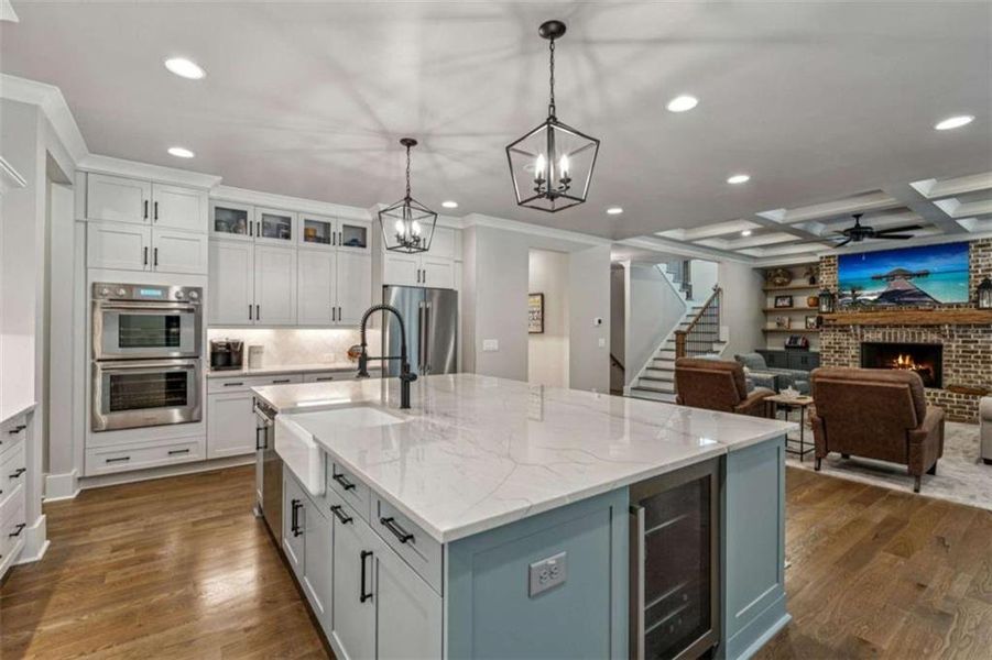 Furnished interior view inside a new home in , Gainesville (Image 22).
