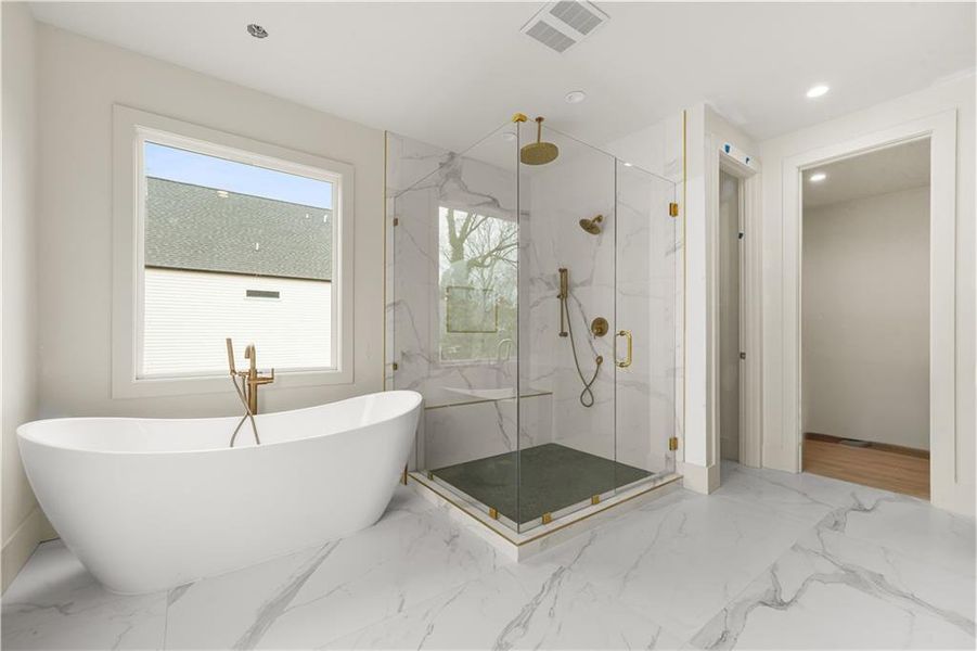 Furnished interior view inside a new home in , Atlanta (Image 4).