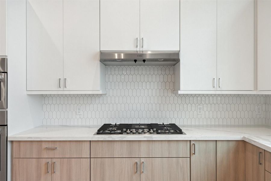 Close-up of interior finishes inside a home in Austin Modern Lofts at Mueller, Austin (Image 19).