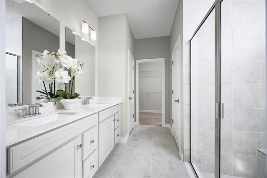 Representative furnished interior of a home built from the Brooks by Ryan Homes in Cedar Landings, Leesburg (Image 8).