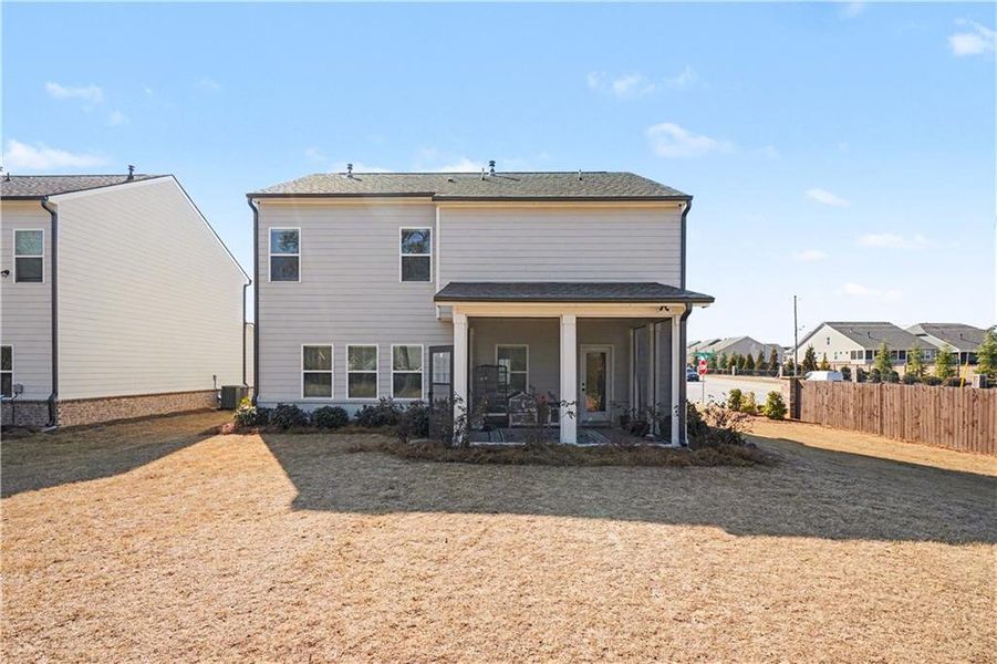 Exterior details and patio area of a home in Westgate Estates, Loganville (Image 22).