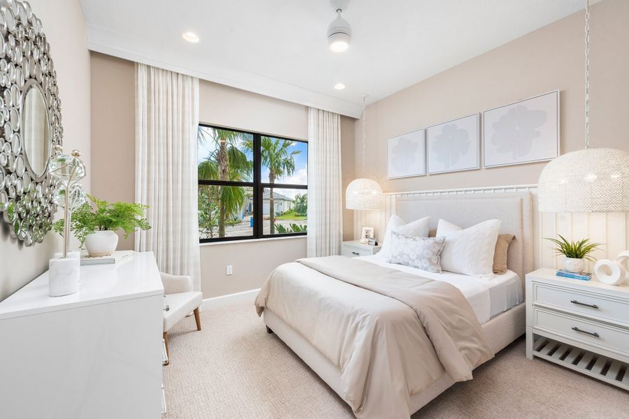 Representative furnished interior of a home built from the Bellagio II by GL Homes in Valencia Vista at Riverland, Port St. Lucie (Image 10).