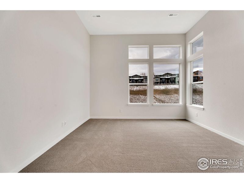 Primary Bedroom w/ 12 Foot Ceiling