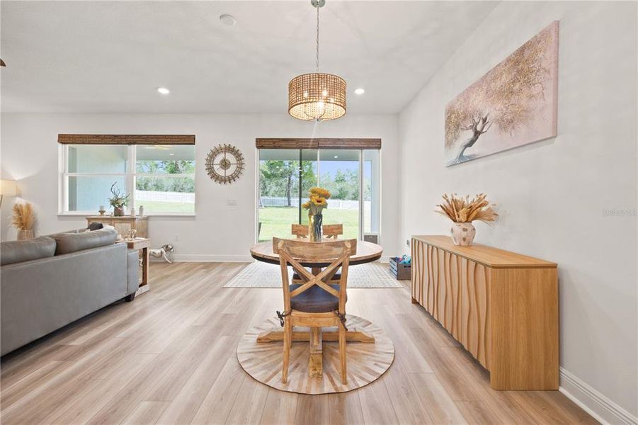Furnished interior view inside a new home in Marion Oaks, Ocala (Image 5).