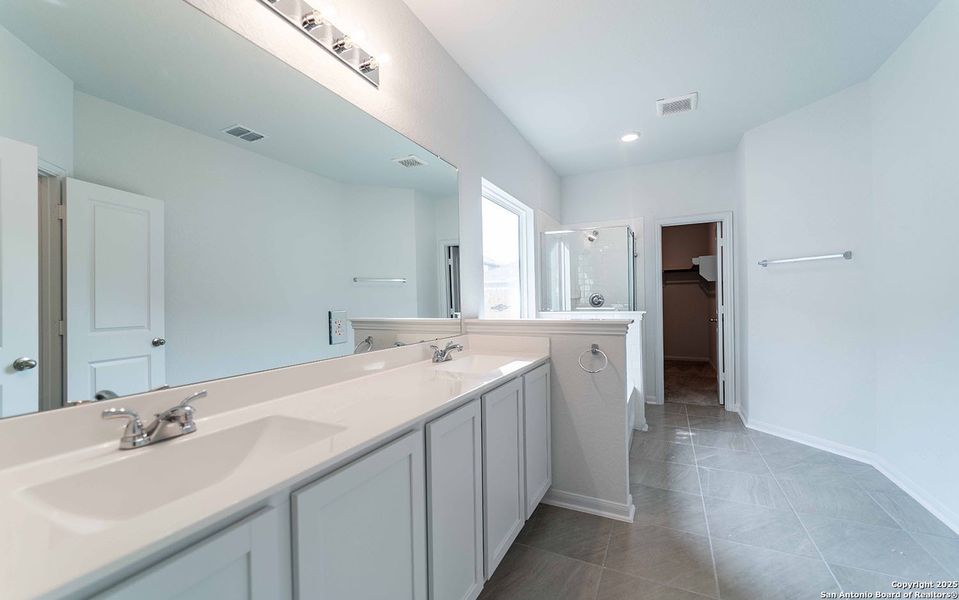 Furnished interior view inside a new home in Red Hawk Landing, San Antonio (Image 2).