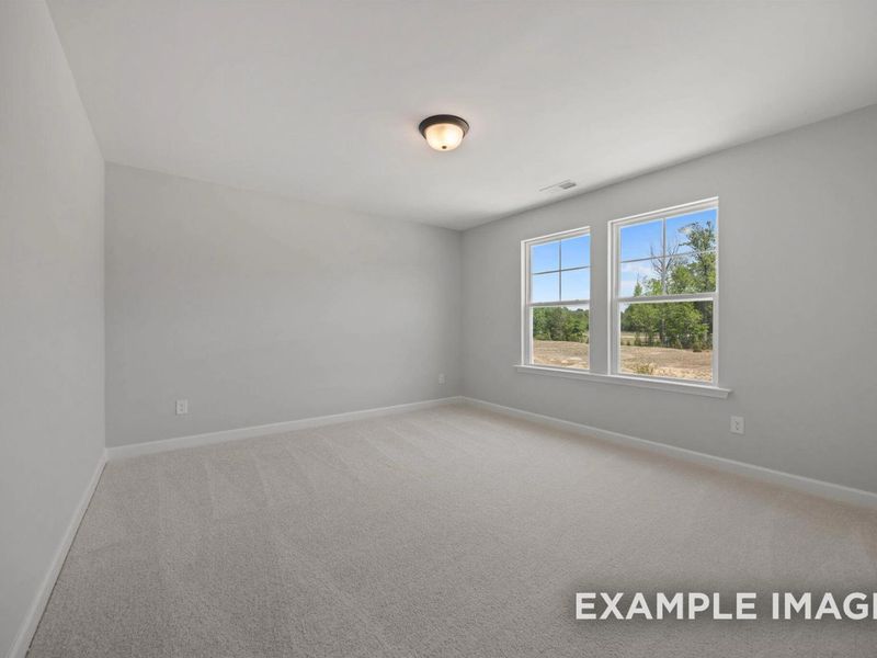 Spacious, unfurnished interior of a new home in Wendell Ridge, Wendell (Image 27).