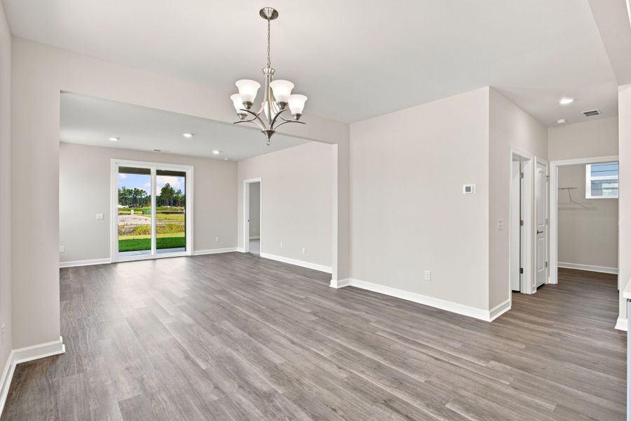Spacious, unfurnished interior of a new home in Terrapin, Leland (Image 11).