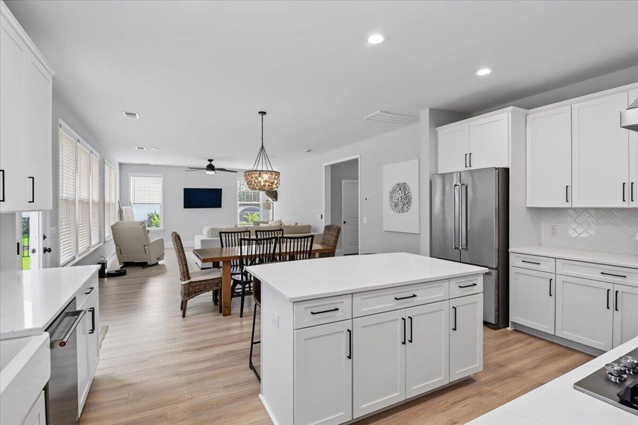 Furnished interior view inside a new home in , Huger (Image 13).