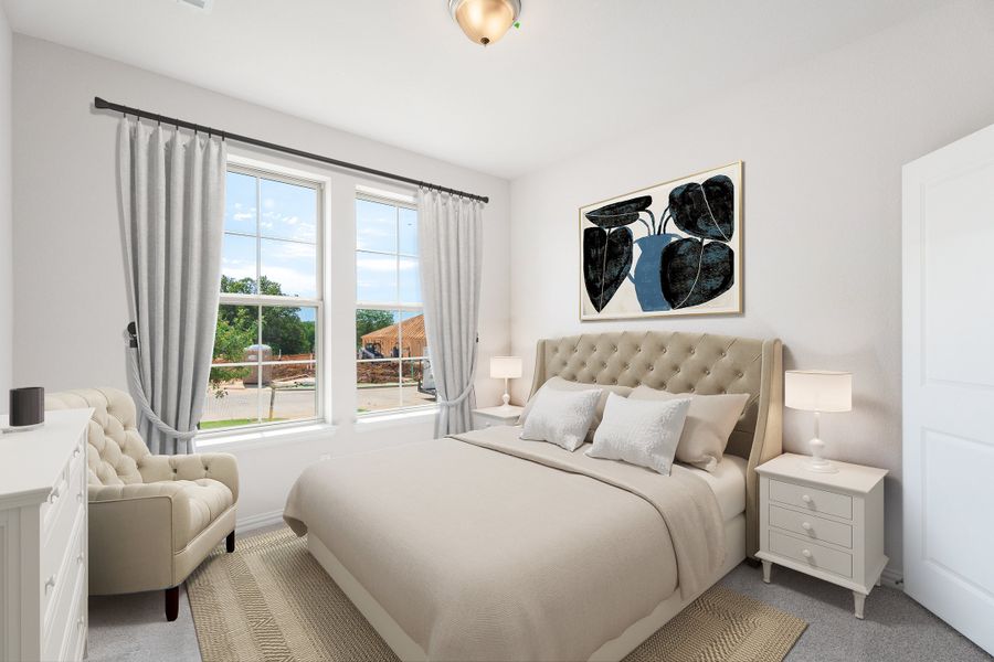 Representative furnished interior of a home built from the Stockdale by Beazer Homes in Enclave at Legacy Hills, Celina (Image 8).