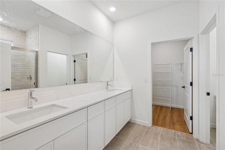 Furnished interior view inside a new home in Sabana Reserve, Ocala (Image 5).