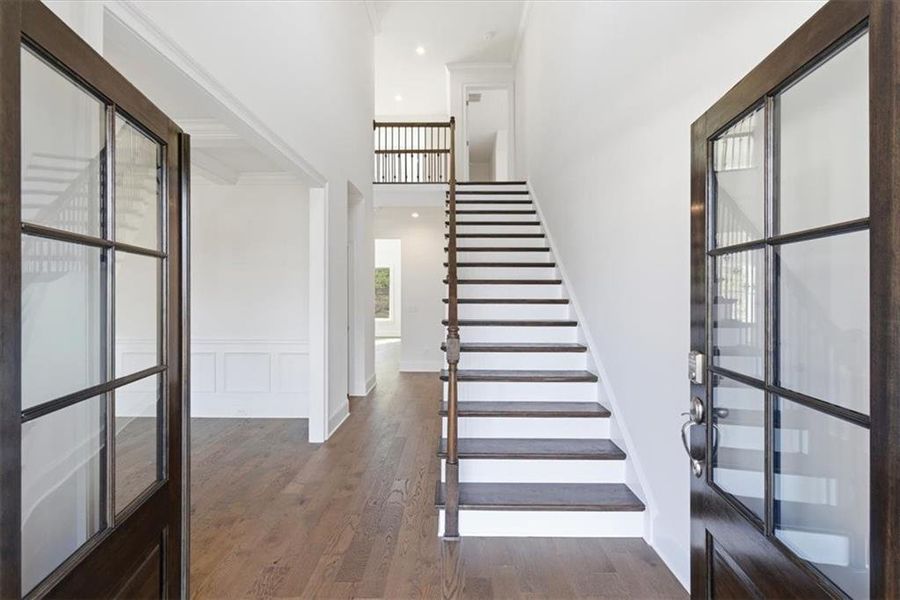 Spacious, unfurnished interior of a new home in Ford Landing, Acworth (Image 21).