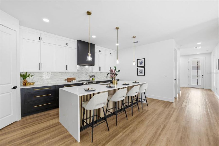 Furnished interior view inside a new home in , Tampa (Image 11).