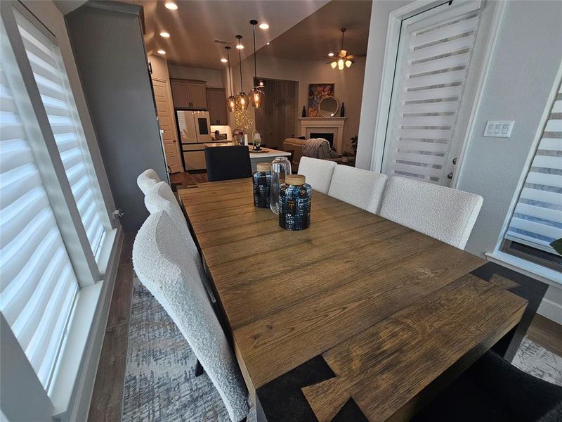 Furnished interior view inside a new home in M3 Ranch, Mansfield (Image 24). Furnished interior view inside a new home in M3 Ranch, Mansfield (Image 24).