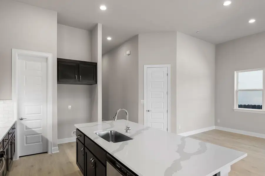 Furnished interior view inside a new home in Cross Creek, Cedar Park (Image 11).