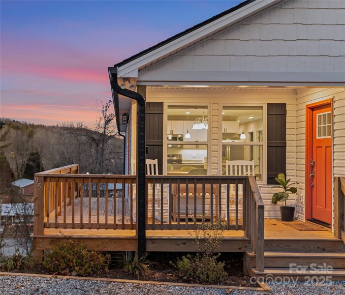 Exterior details and patio area of a home in , Brevard (Image 30).