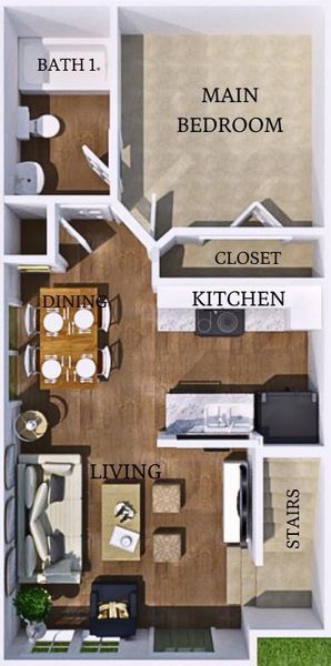 1st floor layout