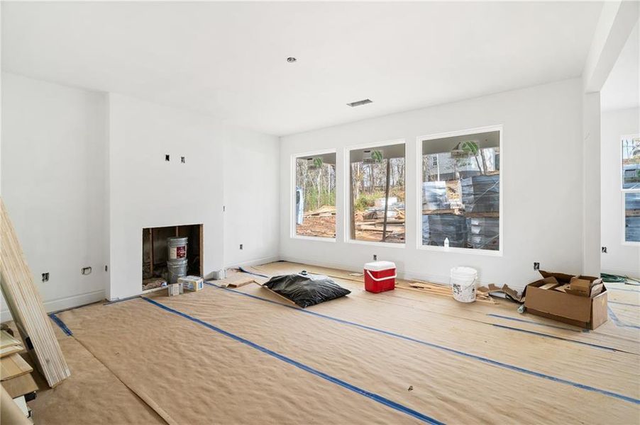 In-progress construction of a new home in , Gainesville, GA (Image 11).