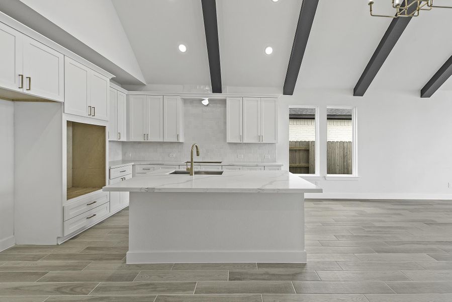 Furnished interior view inside a new home in Elyson, Katy (Image 5).