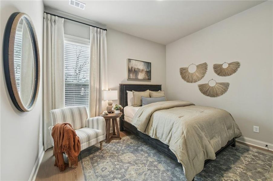 Furnished interior view inside a new home in Palisades Single Family, Cumming (Image 40).